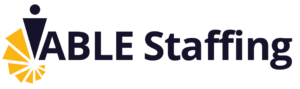 Able staffing logo
